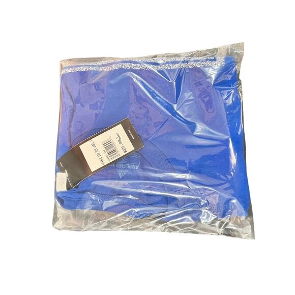 NEW Adidas Royal/White Badge Of Sport Box T-Shirt Size Small Logo Short Sleeve - Picture 2 of 5